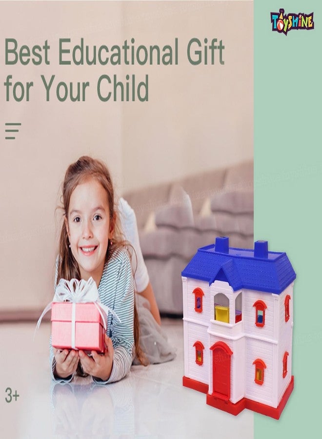 توي شاين بيت الدمى "ماري هوم سويت دريم" من توي شاين، يمكنك تركيبه بنفسك، مع حجرتين وإكسسوارات أثاث. - Image 3